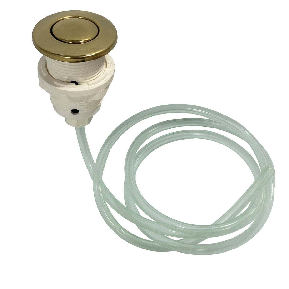 Trimscape KA312 Garbage Disposal Air Switch Button, Polished Brass