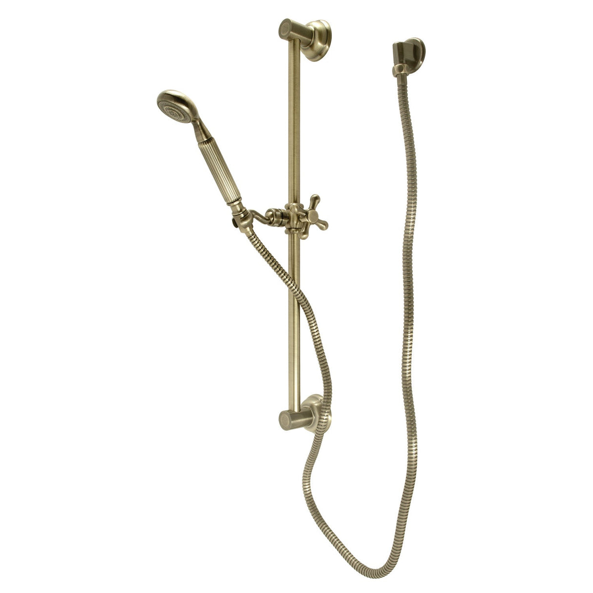 Made To Match KAK3423W3 Hand Shower Combo with Slide Bar, Antique Brass