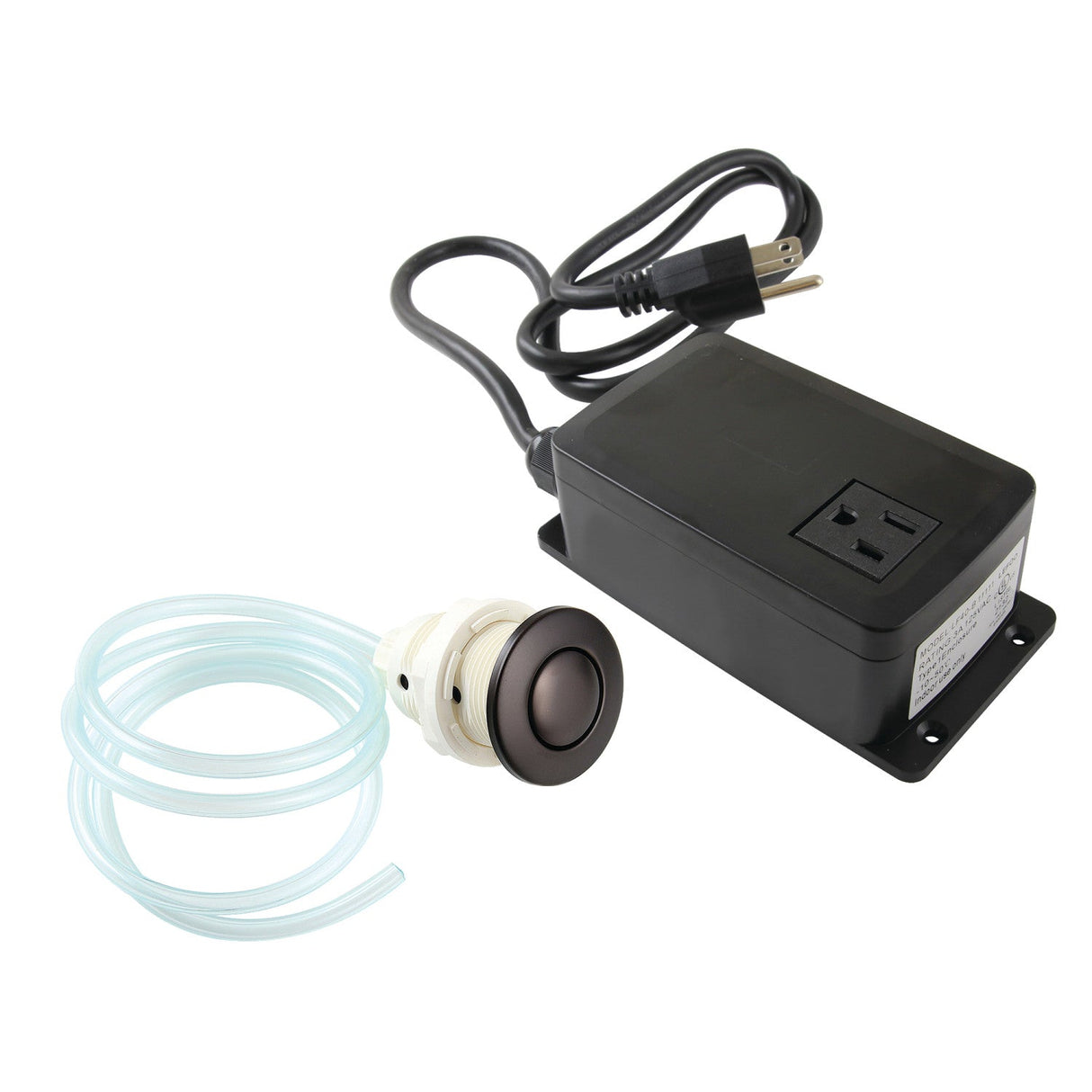 Trimscape KASK315 Single Outlet Garbage Disposal Air Switch Kit, Oil Rubbed Bronze