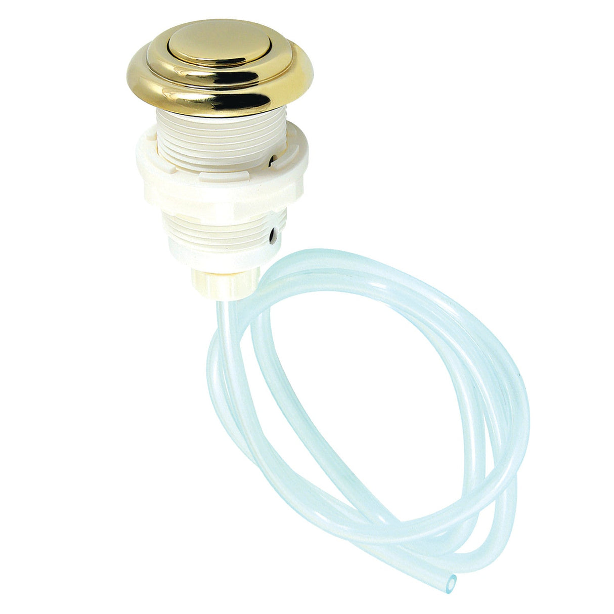 Gourmetier KAT312 Garbage Disposal Air Switch Button, Polished Brass