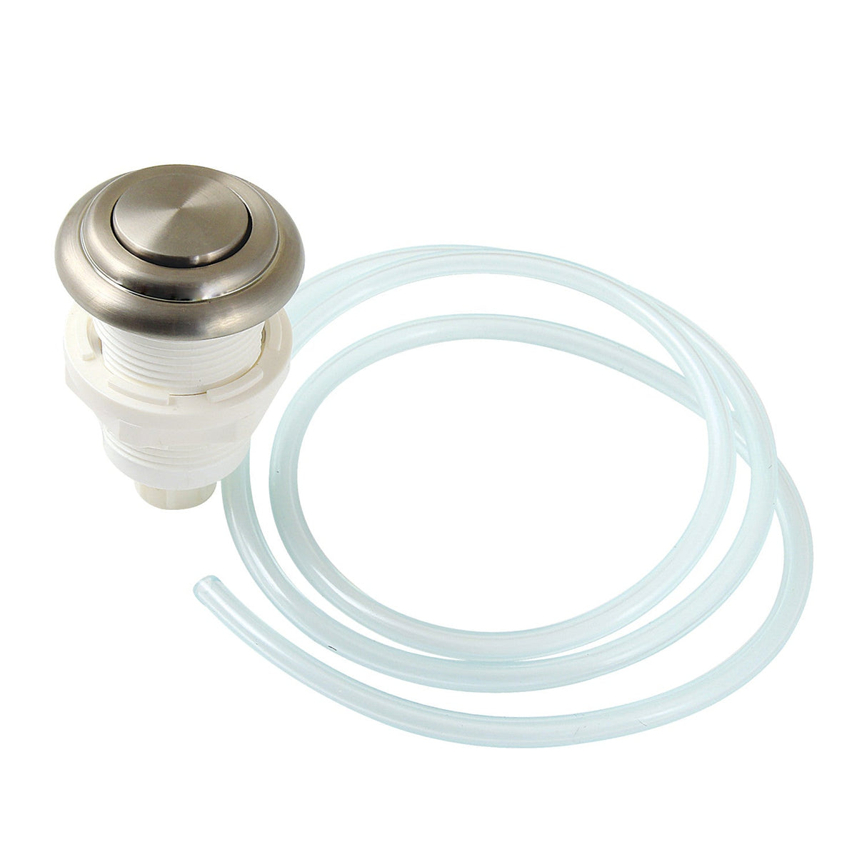 Gourmetier KAT318 Garbage Disposal Air Switch Button, Brushed Nickel