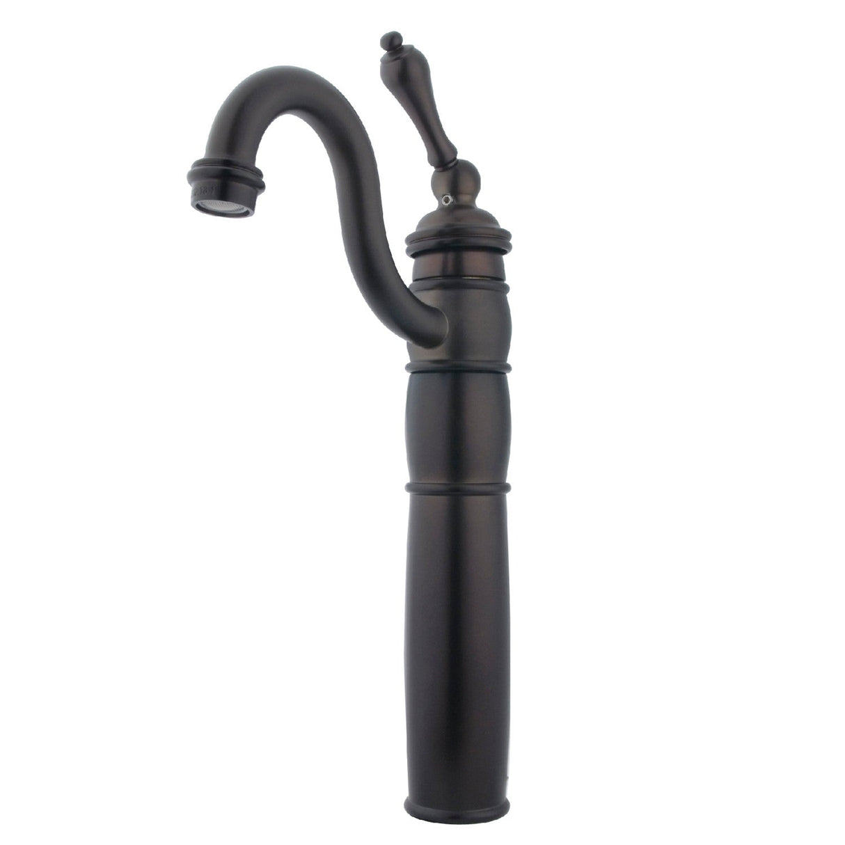 Heritage KB1425AL Single-Handle 1-Hole Deck Mount Vessel Faucet, Oil Rubbed Bronze