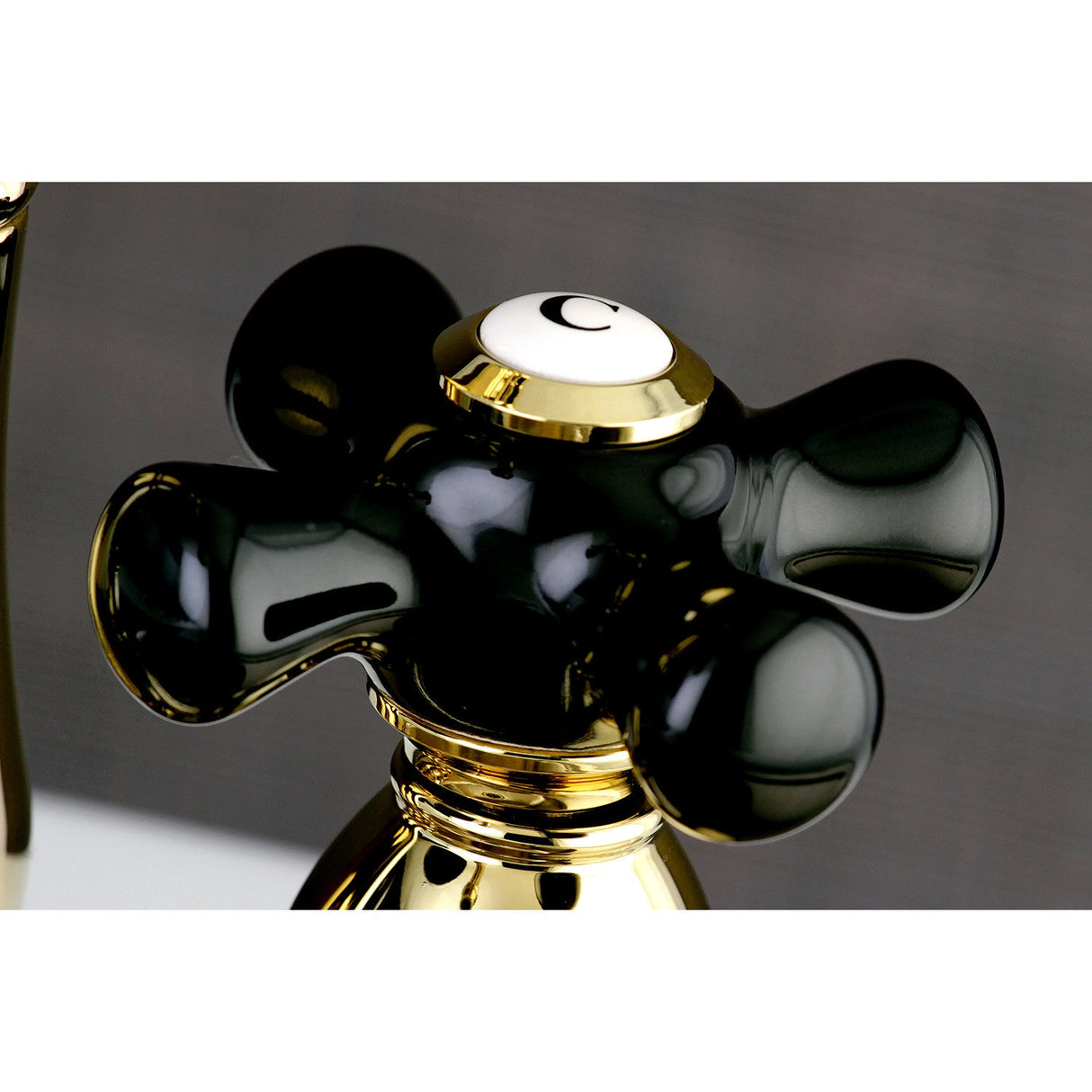 Duchess KB1492PKX Two-Handle 2-Hole Deck Mount Bar Faucet, Polished Brass