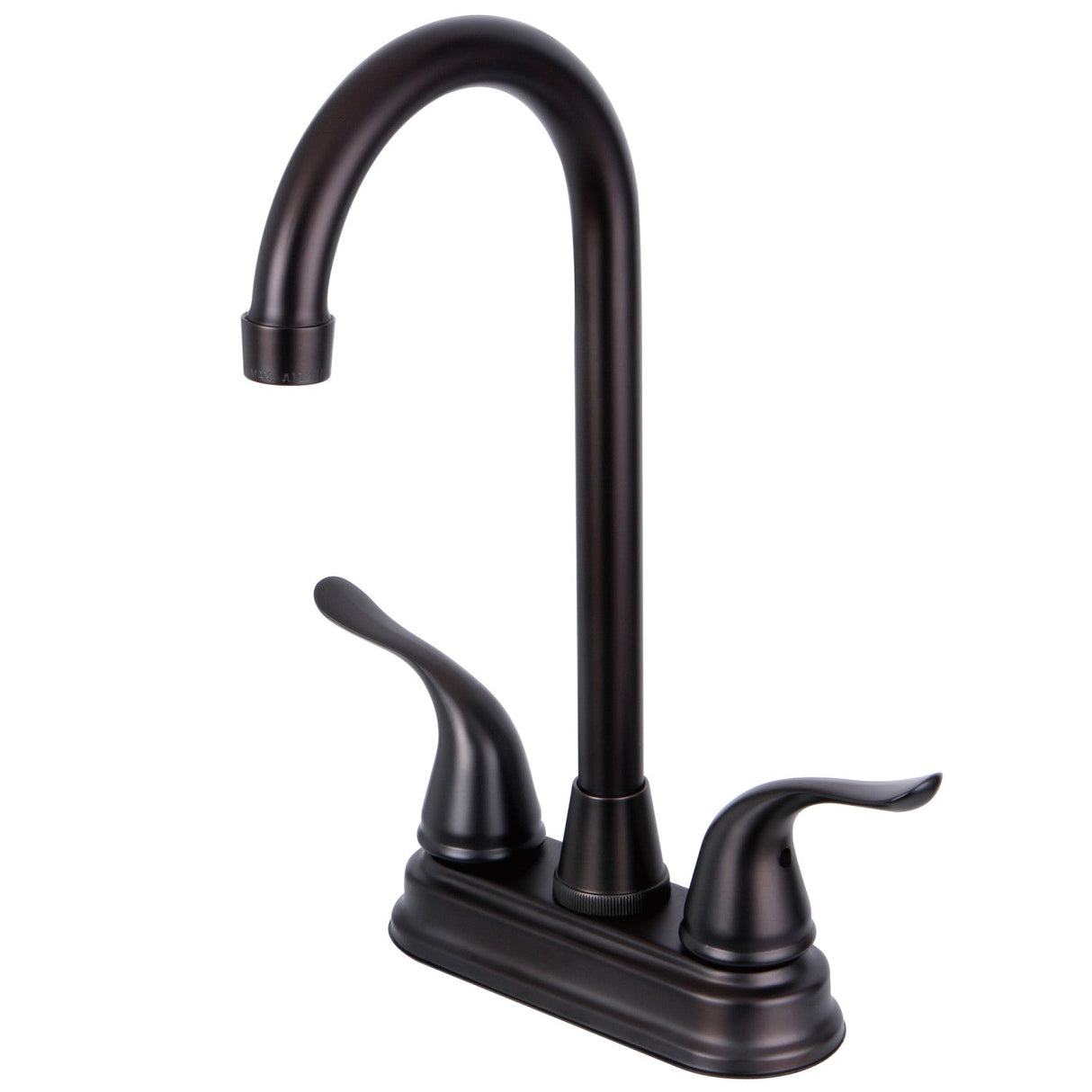 Yosemite KB2495YL Two-Handle 2-Hole Deck Mount Bar Faucet, Oil Rubbed Bronze