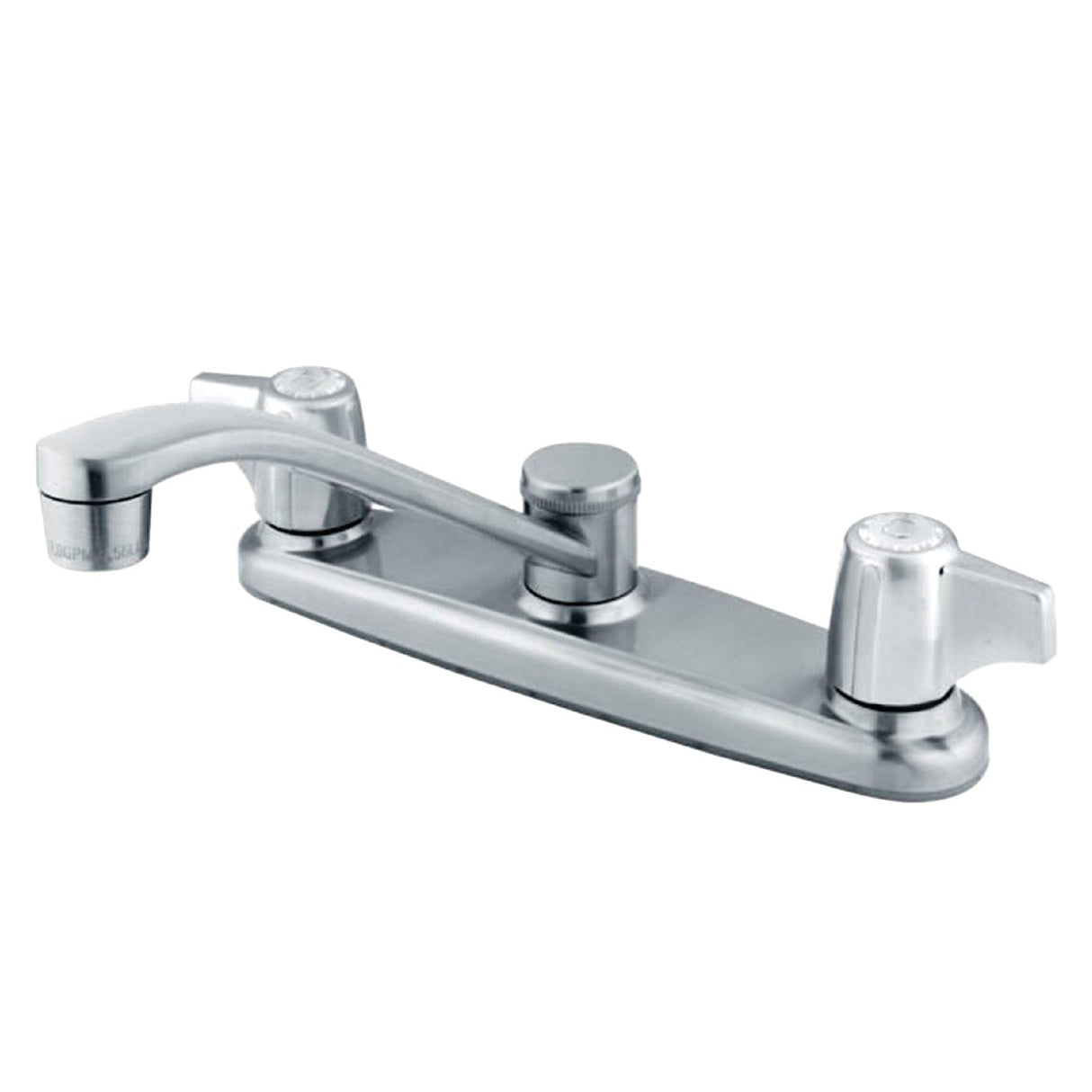Magellan KB261 Two-Handle 2-Hole Deck Mount 8" Centerset Kitchen Faucet, Polished Chrome