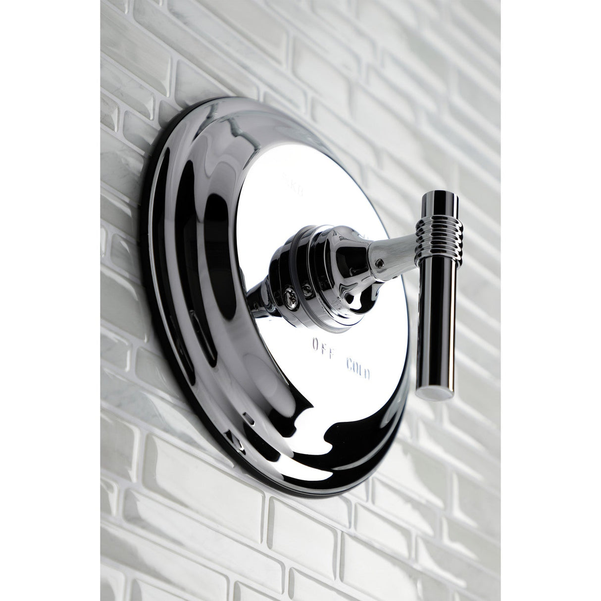 KB2631MLTSO Single-Handle 2-Hole Wall Mount Shower Faucet Trim Only, Polished Chrome