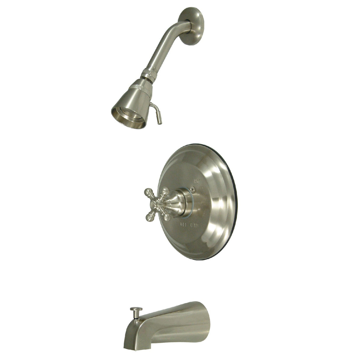 Metropolitan KB2638BXT Single-Handle 3-Hole Wall Mount Tub and Shower Faucet Trim Only, Brushed Nickel