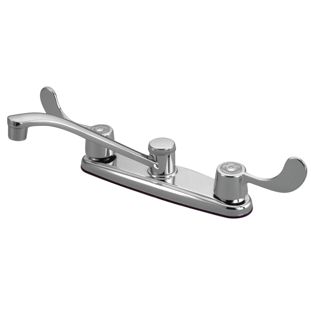 Magellan KB291 Two-Handle 2-Hole Deck Mount 8" Centerset Kitchen Faucet, Polished Chrome