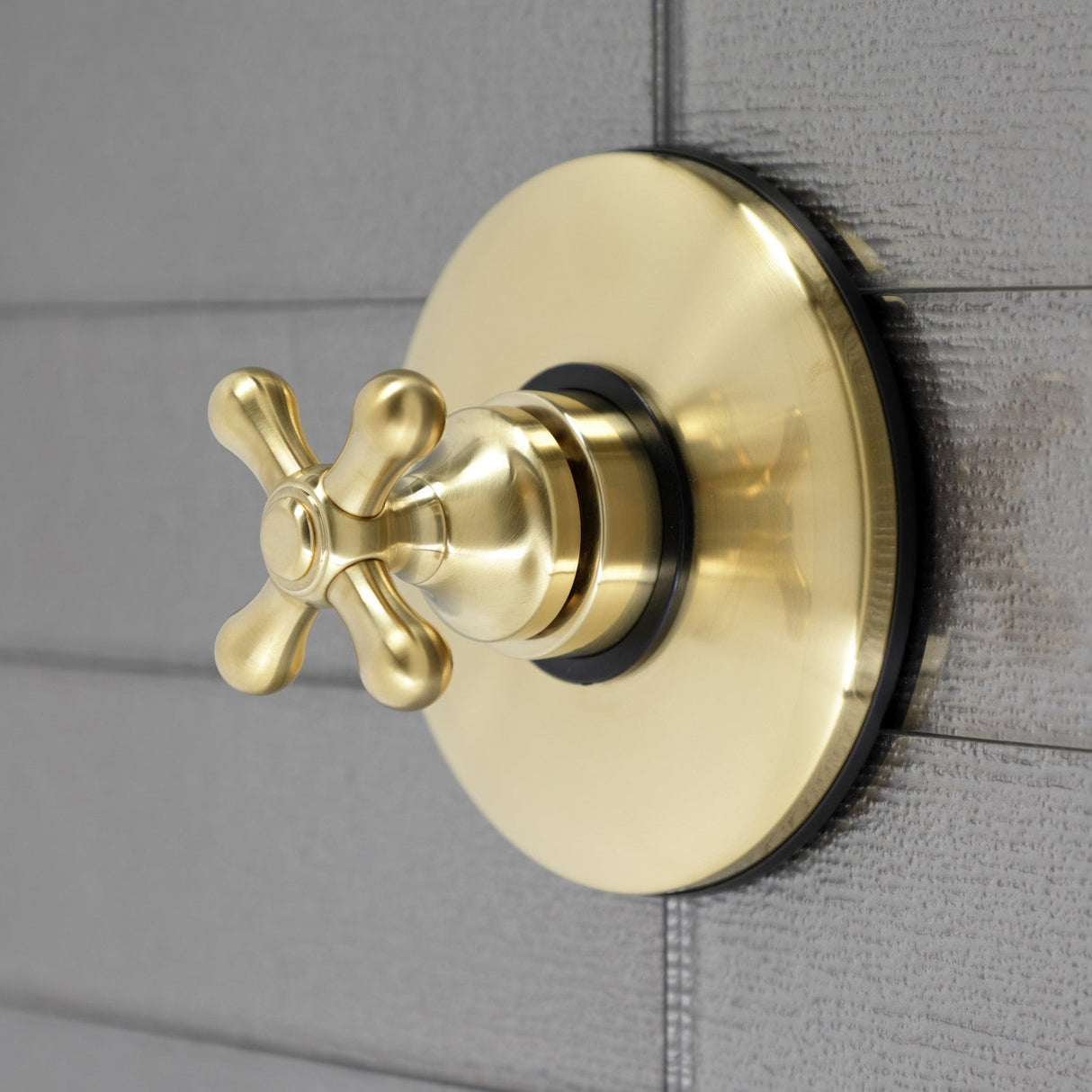 Vintage KB3007AX Single-Handle Volume Control, Brushed Brass