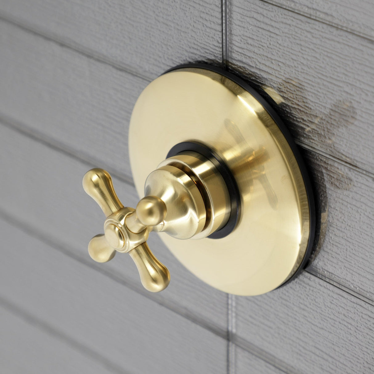 Vintage KB3007AX Single-Handle Volume Control, Brushed Brass