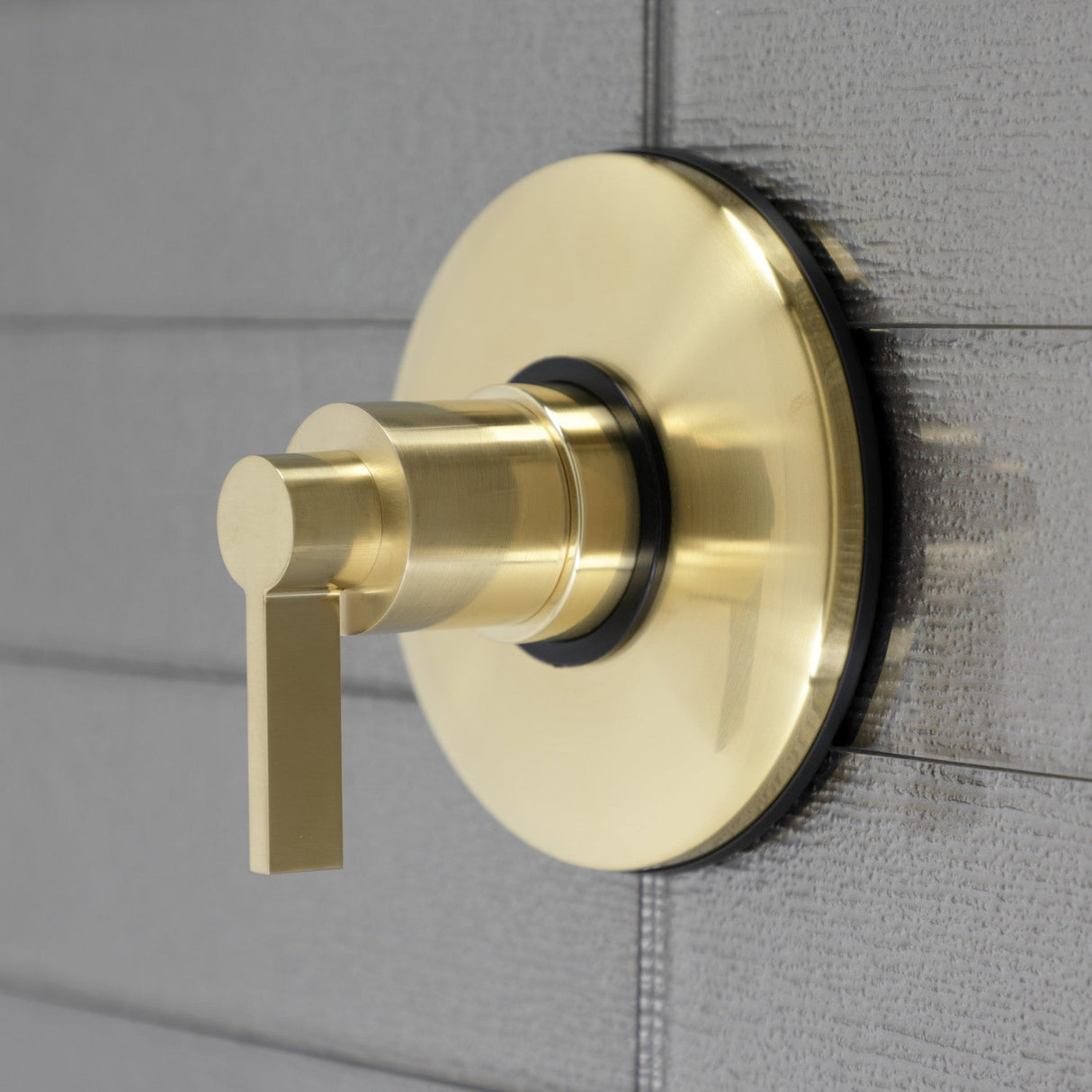 NuvoFusion KB3007NDL Single-Handle Volume Control, Brushed Brass