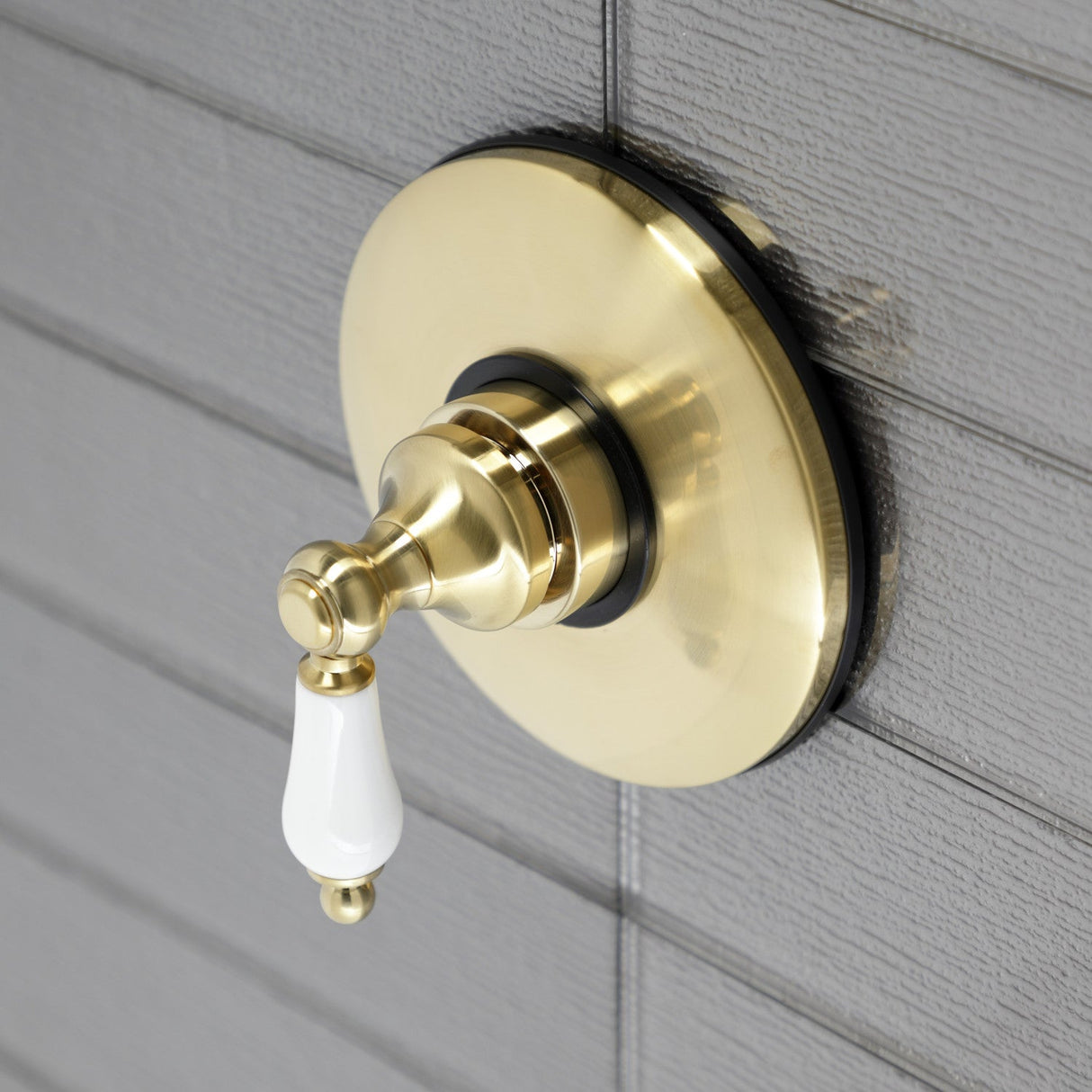 Vintage KB3007PL Single-Handle Volume Control, Brushed Brass