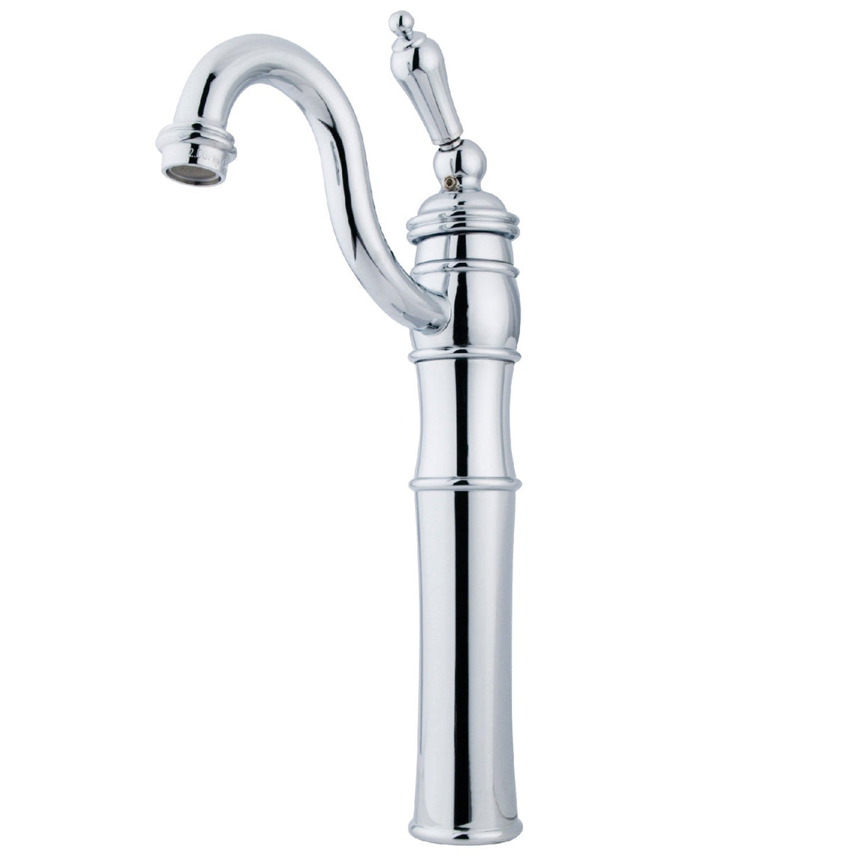 Victorian KB3421AL Single-Handle 1-Hole Deck Mount Vessel Faucet, Polished Chrome
