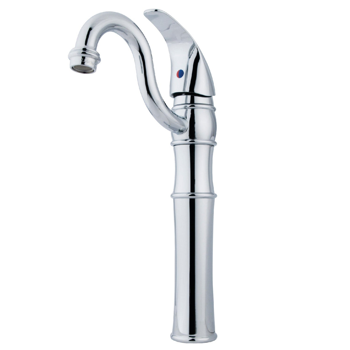 Victorian KB3421LL Single-Handle 1-Hole Deck Mount Vessel Faucet, Polished Chrome