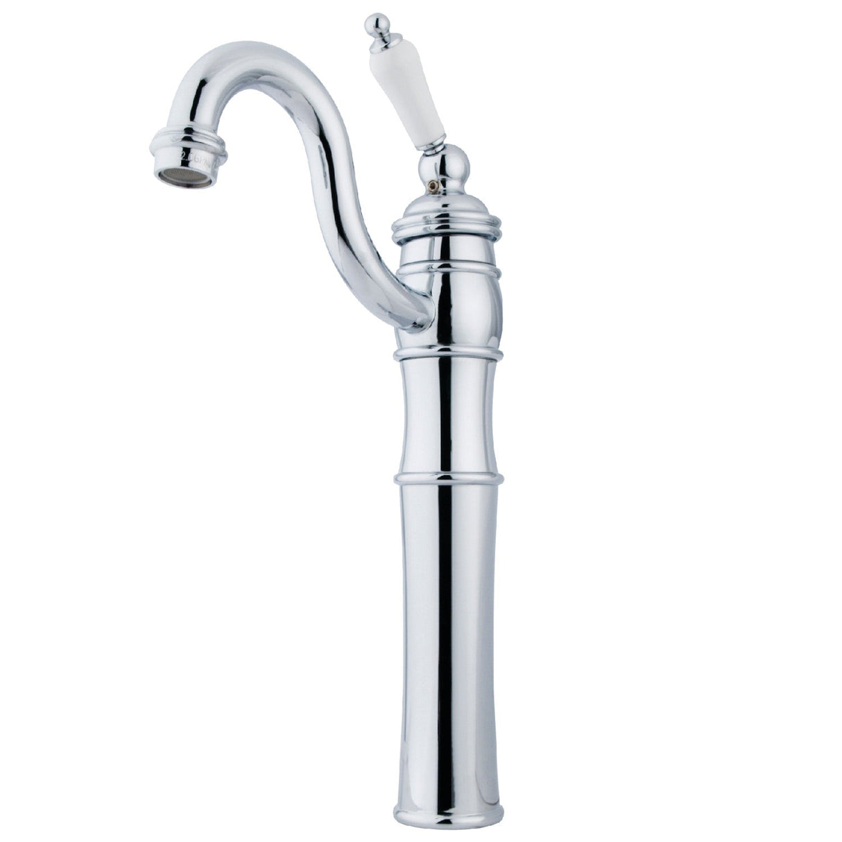 Victorian KB3421PL Single-Handle 1-Hole Deck Mount Vessel Faucet, Polished Chrome