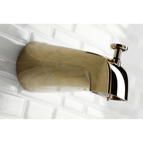 KB3632TLH 3-Hole Wall Mount Tub and Shower Faucet Trim Only without Handle, Polished Brass