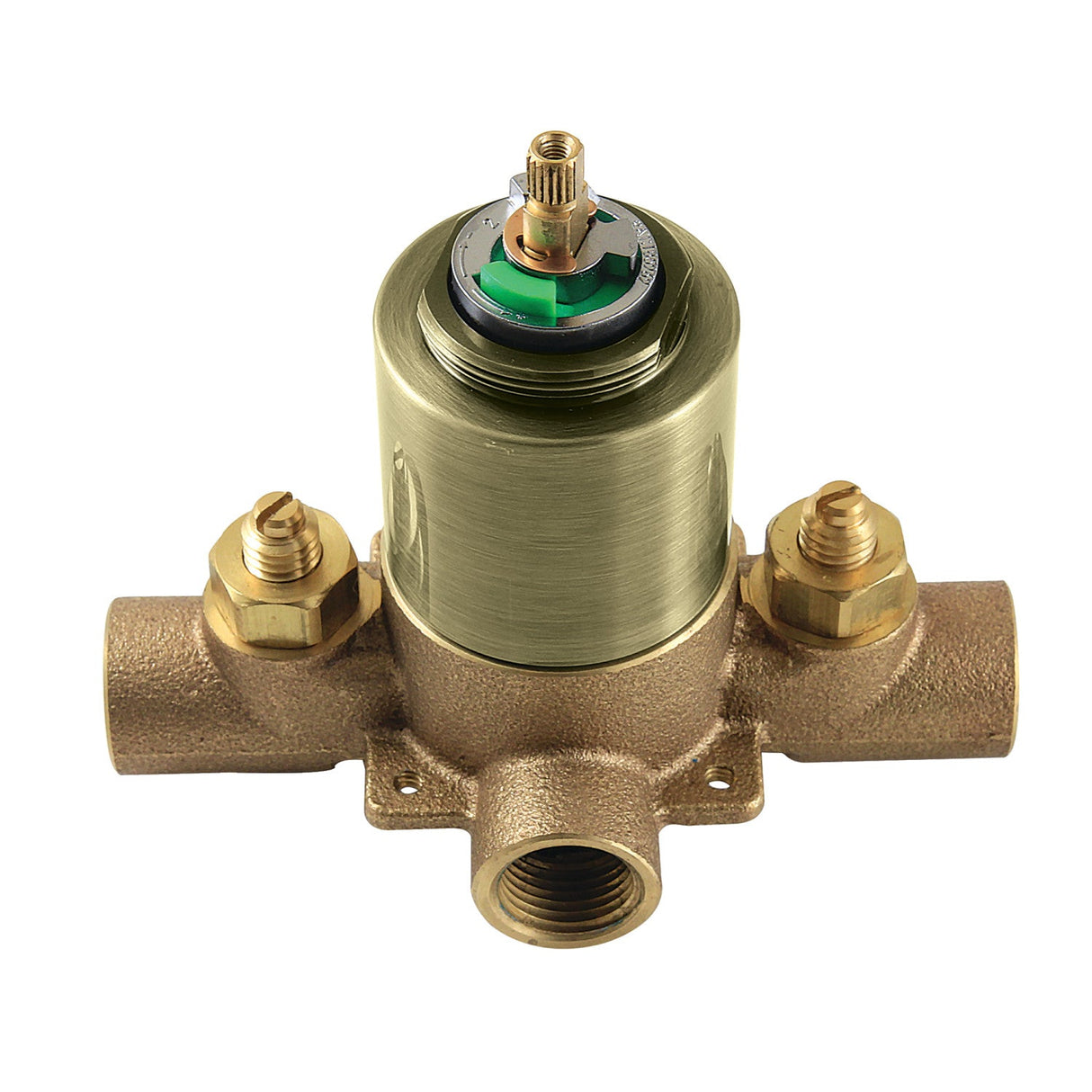 KB3633V Pressure Balanced Tub and Shower Valve, with Stops, Antique Brass