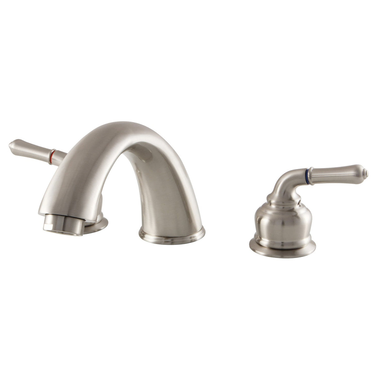 Magellan KB368 Two-Handle 3-Hole Deck Mount Roman Tub Faucet, Brushed Nickel