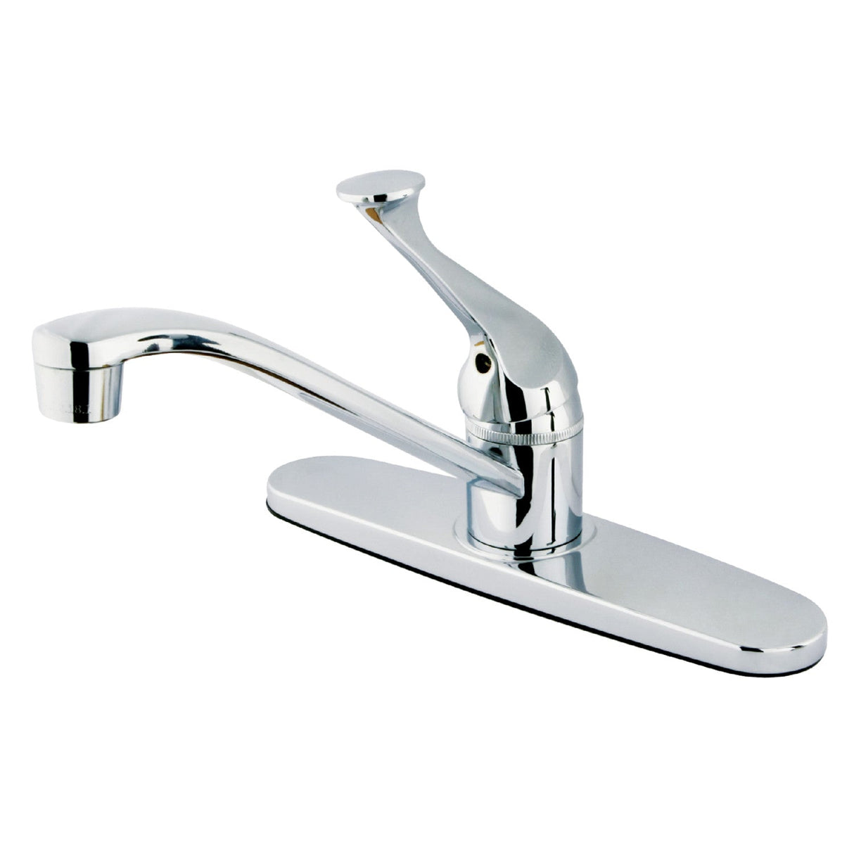 Chatham KB571 Single-Handle 1-or-3 Hole Deck Mount 8" Centerset Kitchen Faucet, Polished Chrome