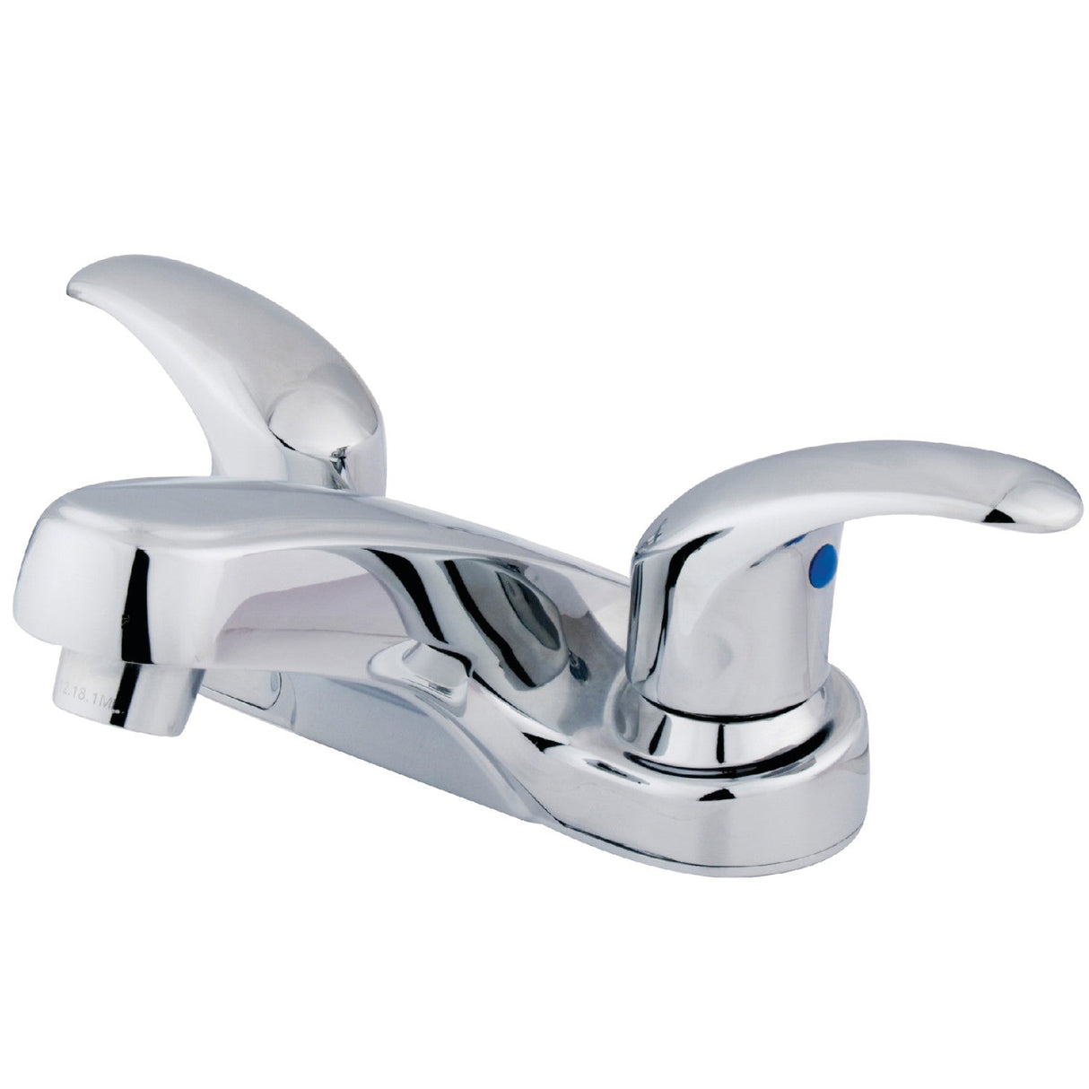 Legacy KB6251LP Two-Handle 3-Hole Deck Mount 4" Centerset Bathroom Faucet, Polished Chrome