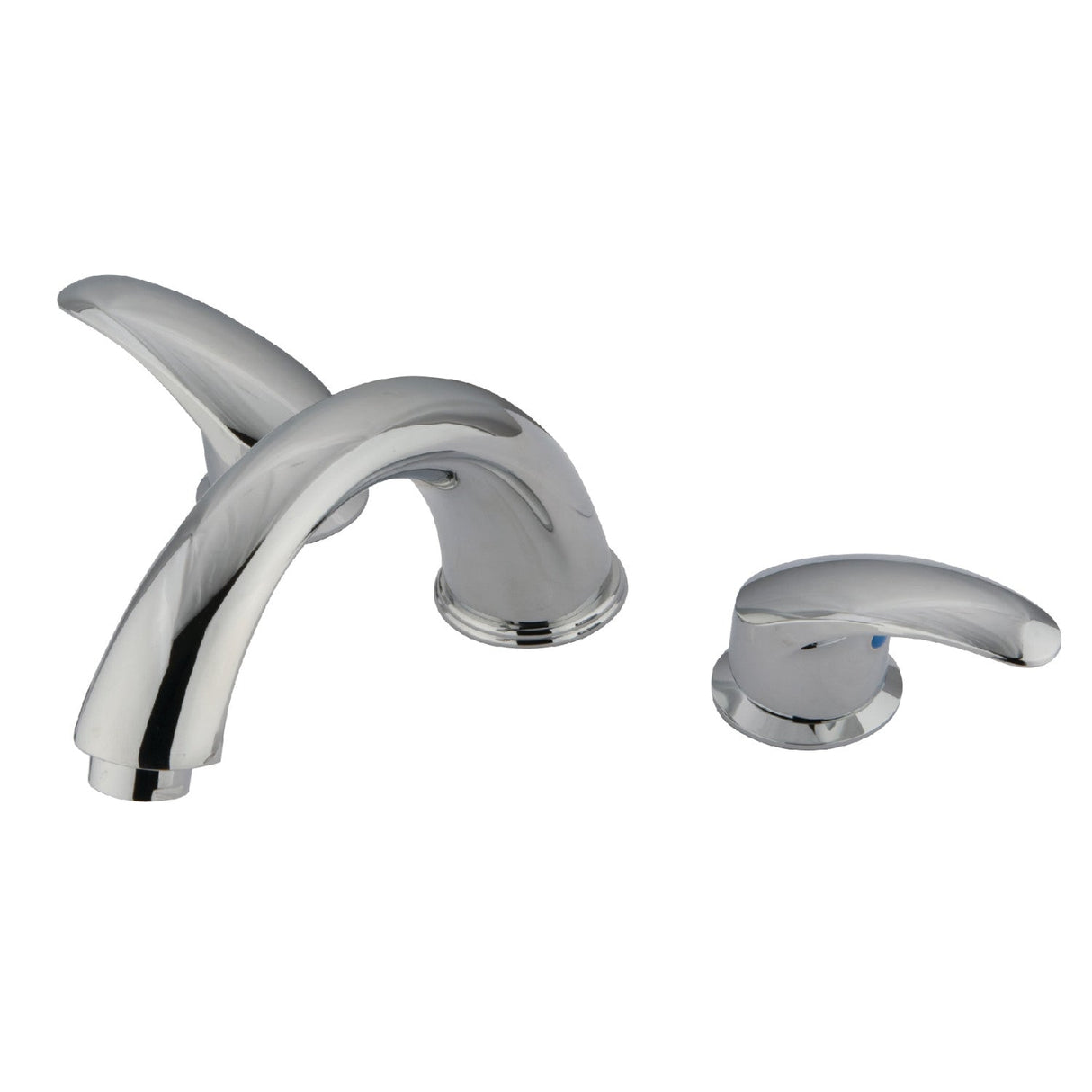 KB6361LL Two-Handle 3-Hole Deck Mount Roman Tub Faucet, Polished Chrome