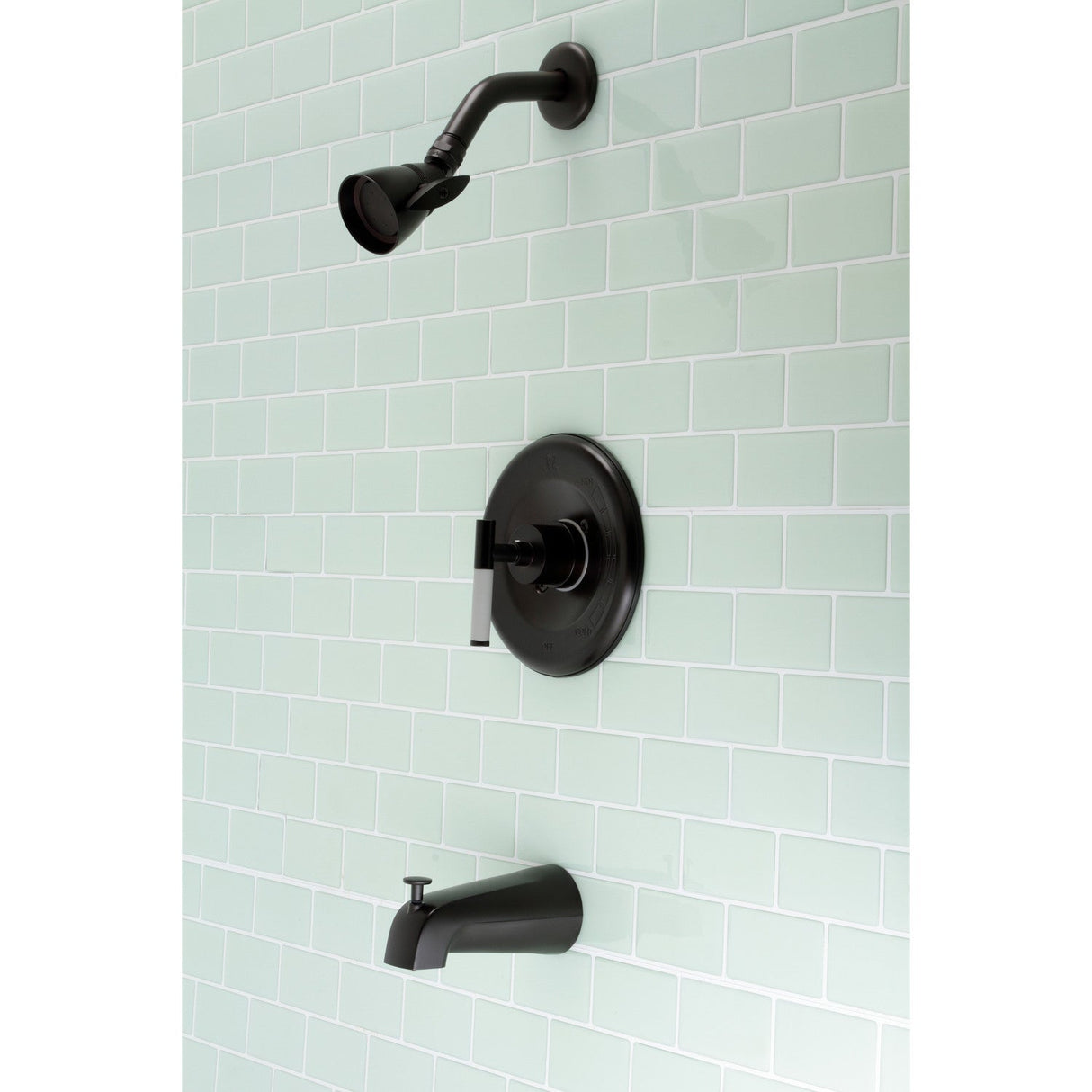 Kaiser KB6635CKL Single-Handle Wall Mount Tub and Shower Faucet, Oil Rubbed Bronze