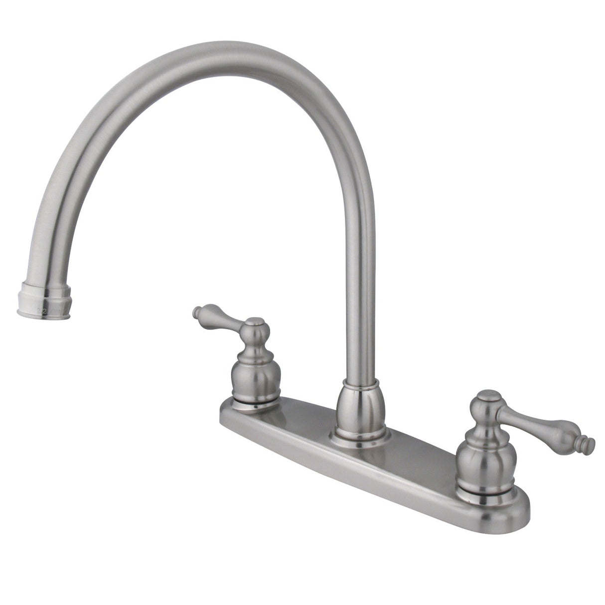 Vintage KB728ALLS Two-Handle 2-Hole Deck Mount 8" Centerset Kitchen Faucet, Brushed Nickel