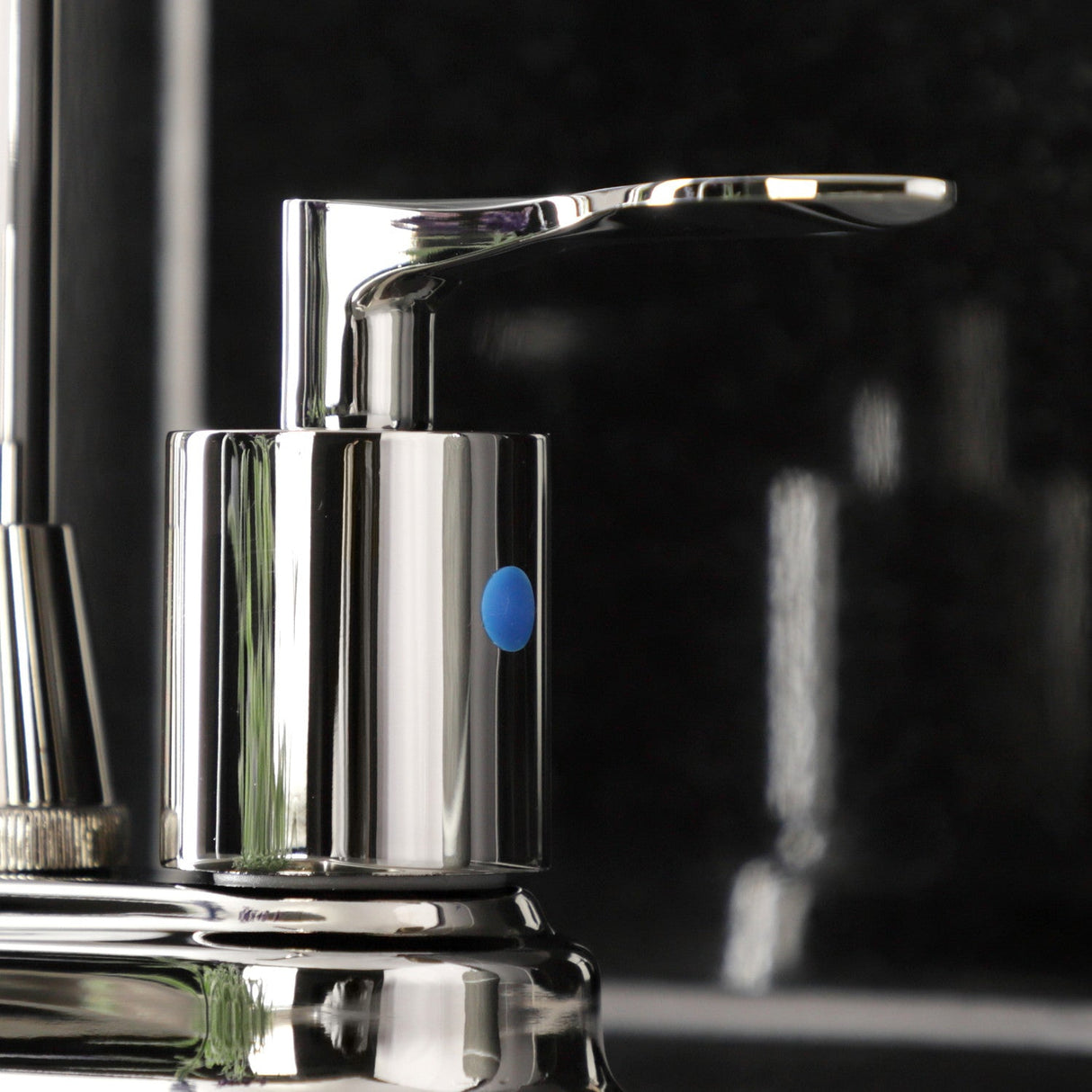 Serena KB8496SVL Two-Handle 2-Hole Deck Mount Bar Faucet, Polished Nickel