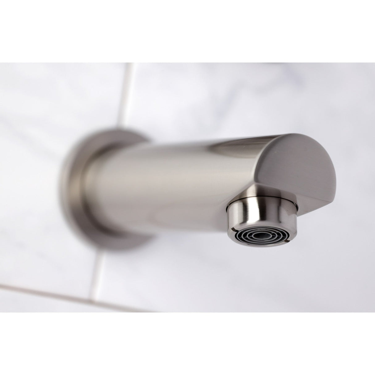 KB86580DFL Single-Handle 3-Hole Wall Mount Tub and Shower Faucet, Brushed Nickel