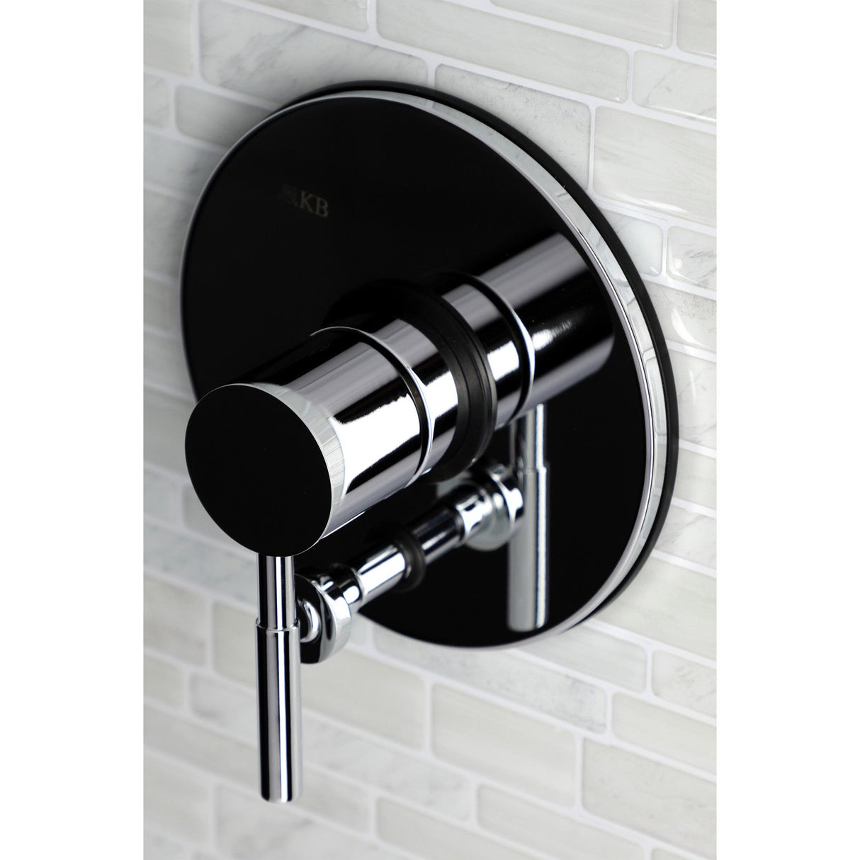 KB86910DLLST Single-Handle 1-Hole Wall Mount Tub and Shower Faucet Valve and Trim Only, Polished Chrome