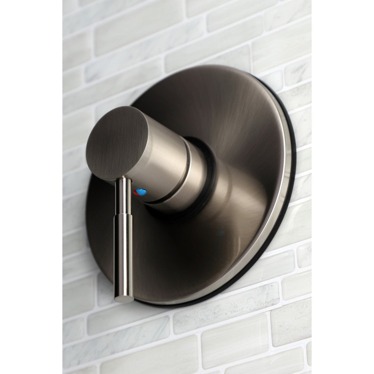 KB8698DLLST Single-Handle 1-Hole Wall Mount Tub and Shower Faucet Valve and Trim Only, Brushed Nickel