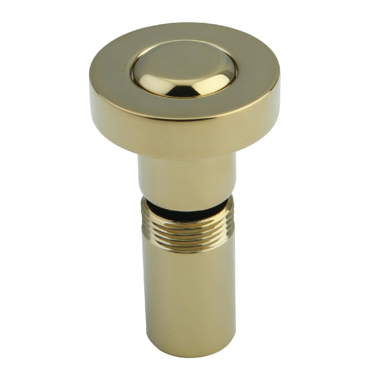 KBD86920DL Metal Button Diverter Handle, Polished Brass