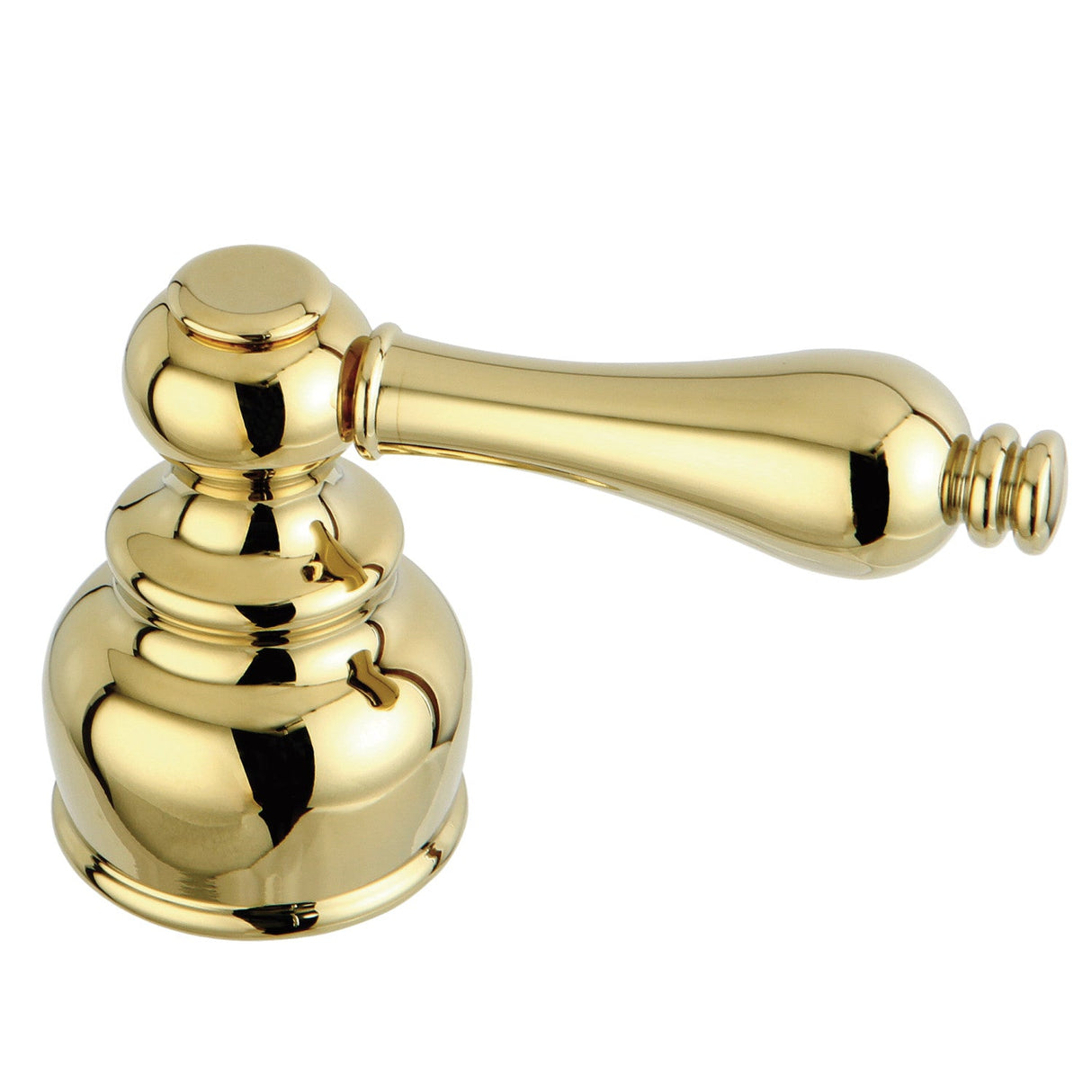 KBDH602AL Metal Lever Diverter Handle, Polished Brass