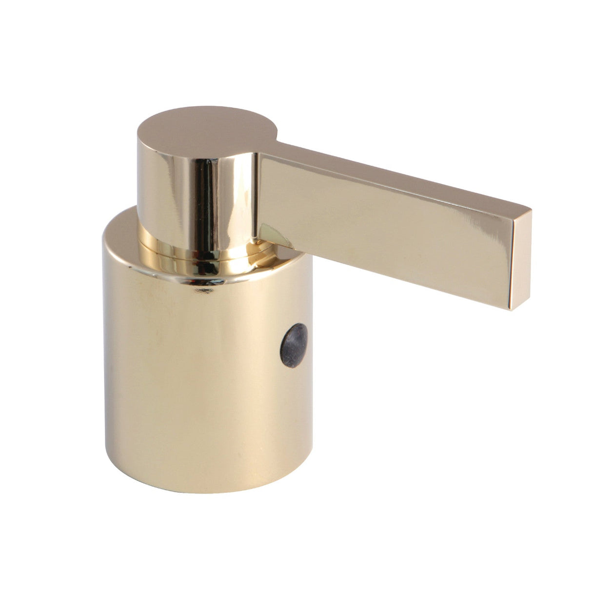 NuvoFusion KBDH8962NDL Brass Lever Diverter Handle, Polished Brass