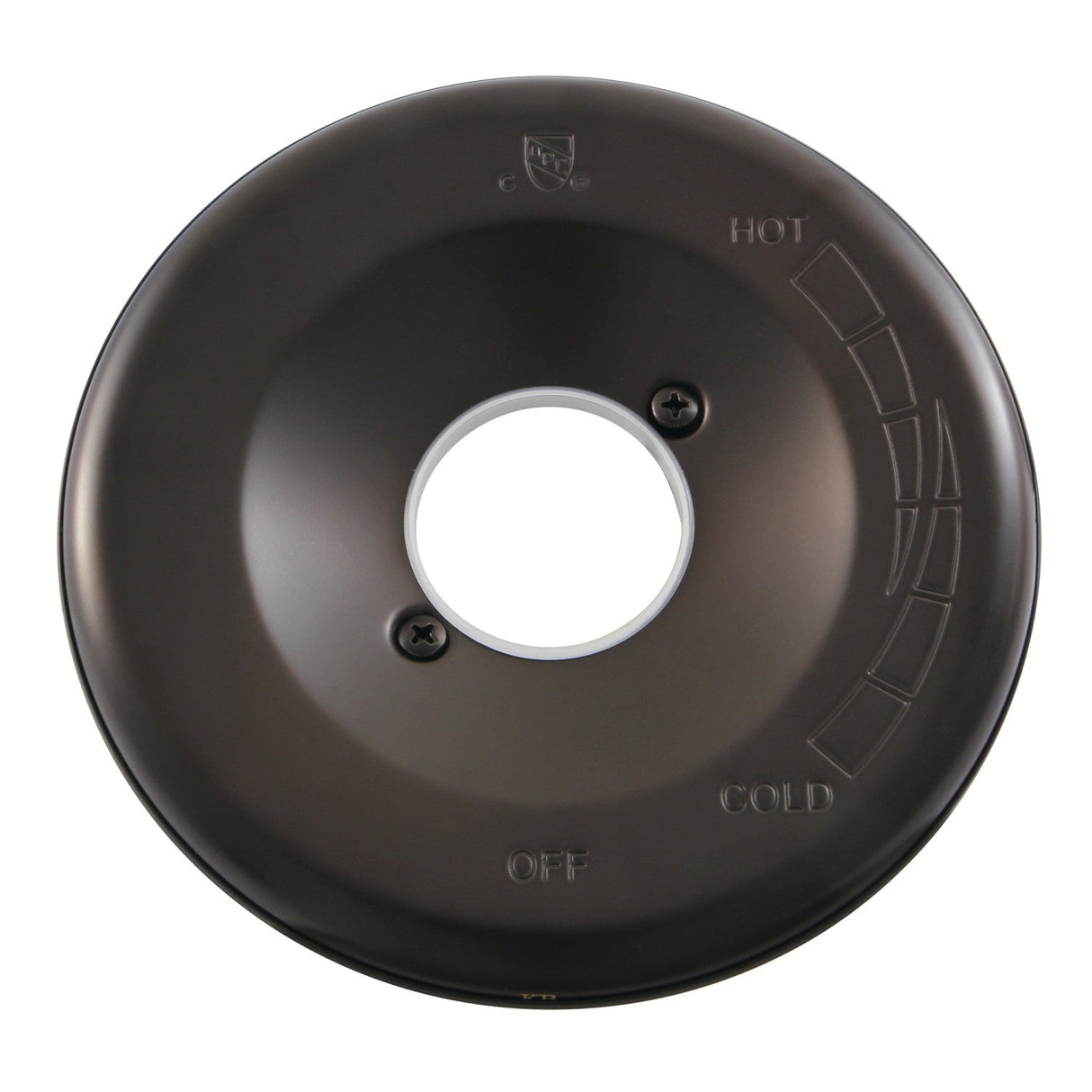 KBE1635 Brass Escutcheon Plate, Oil Rubbed Bronze