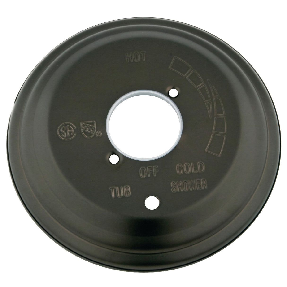 KBE36350 Brass Escutcheon Plate, Oil Rubbed Bronze