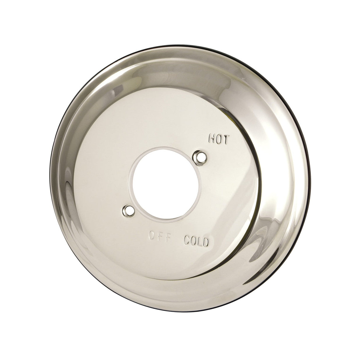 KBE3636 Brass Shower Escutcheon Plate, Polished Nickel