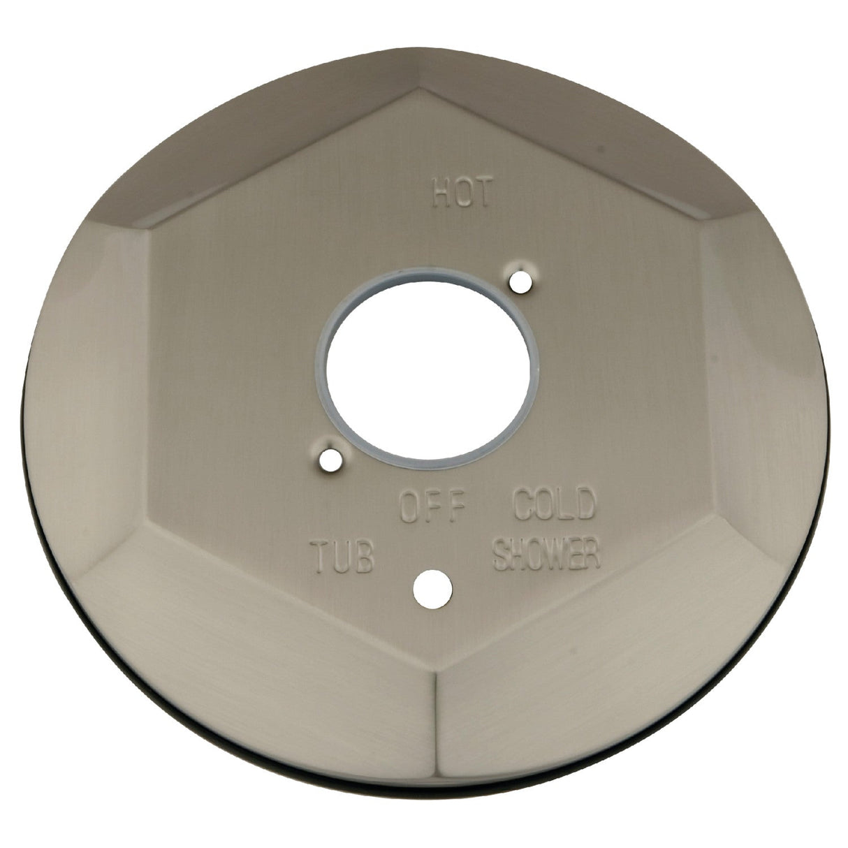 KBE46380 Brass Escutcheon Plate, Brushed Nickel