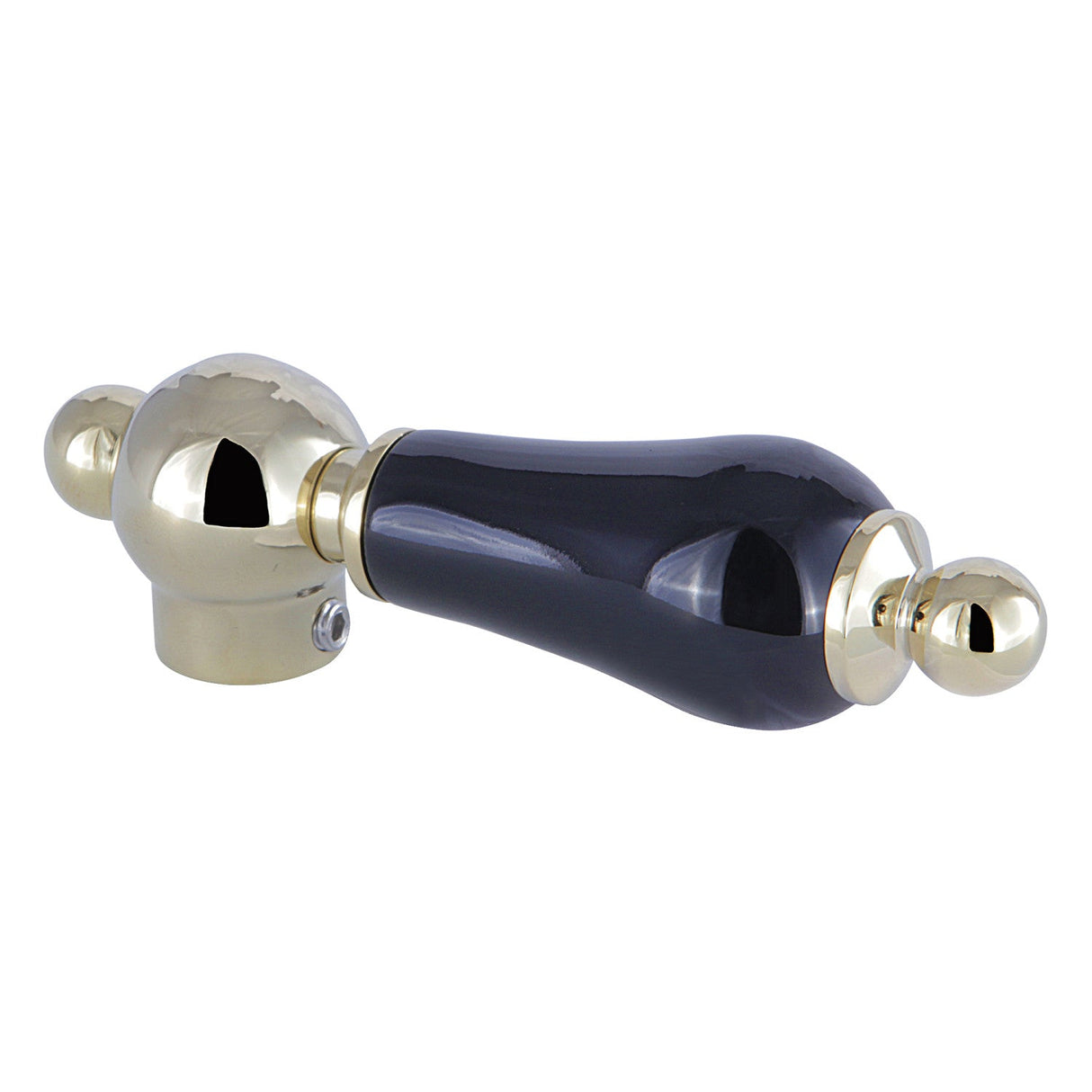 Duchess KBH1602PKL Porcelain Lever Handle, Polished Brass