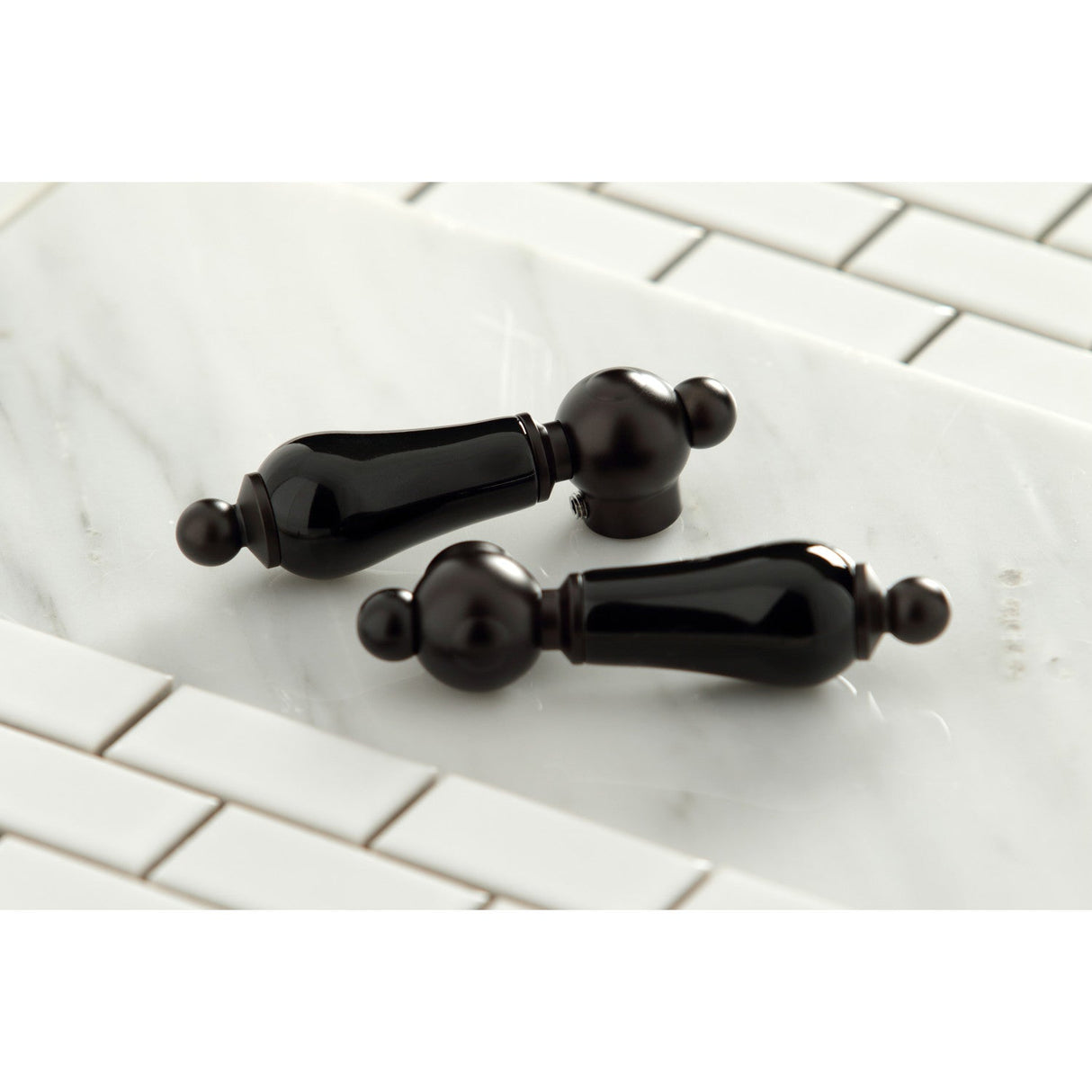 Duchess KBH1605PKL Porcelain Lever Handle, Oil Rubbed Bronze
