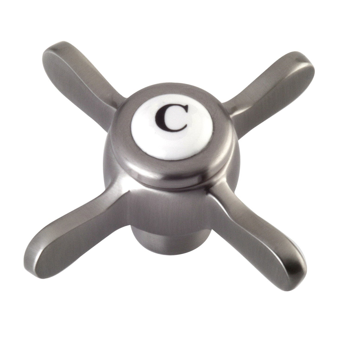 Essex KBH1608BEXC Cold Metal Cross Handle, Brushed Nickel