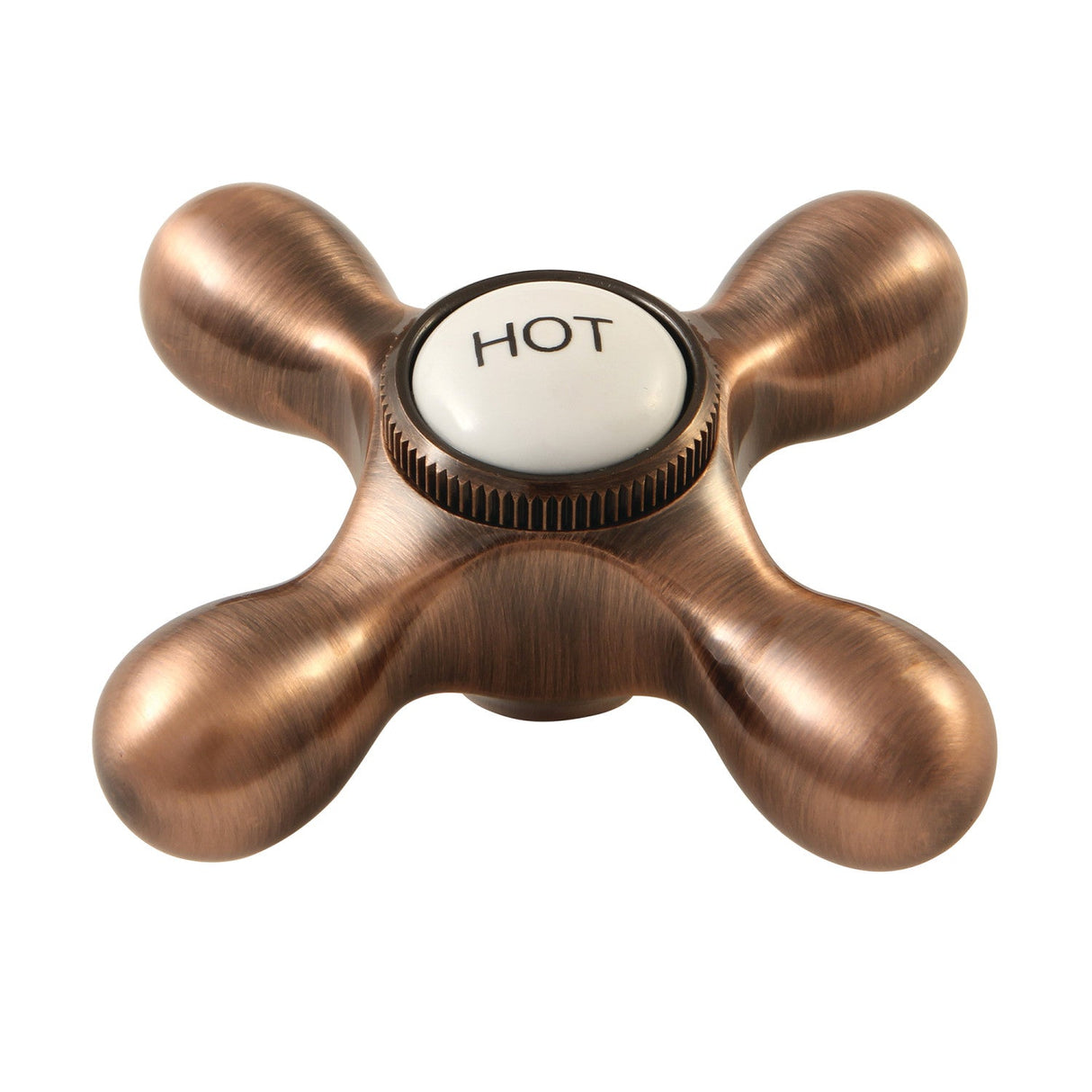 KBH179AXACH Hot Metal Cross Handle, Antique Copper