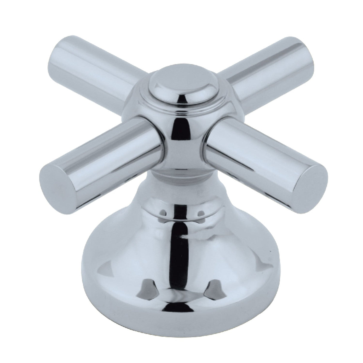 Elinvar KBH2631EX Metal Cross Handle, Polished Chrome