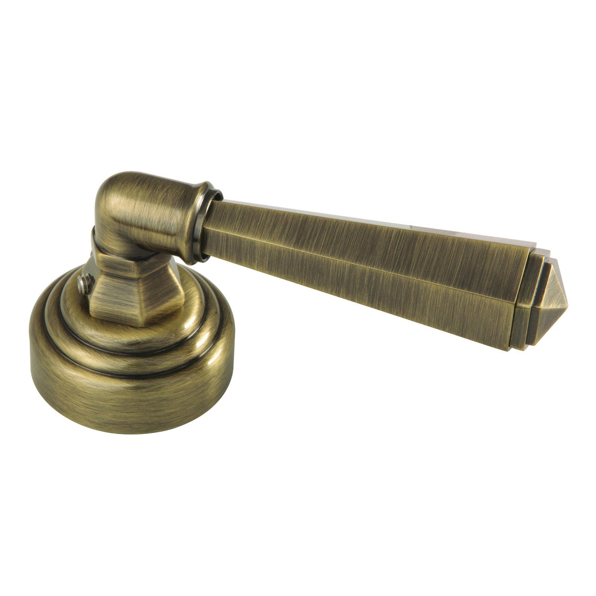 Metropolitan KBH2633HL Metal Lever Handle, Antique Brass