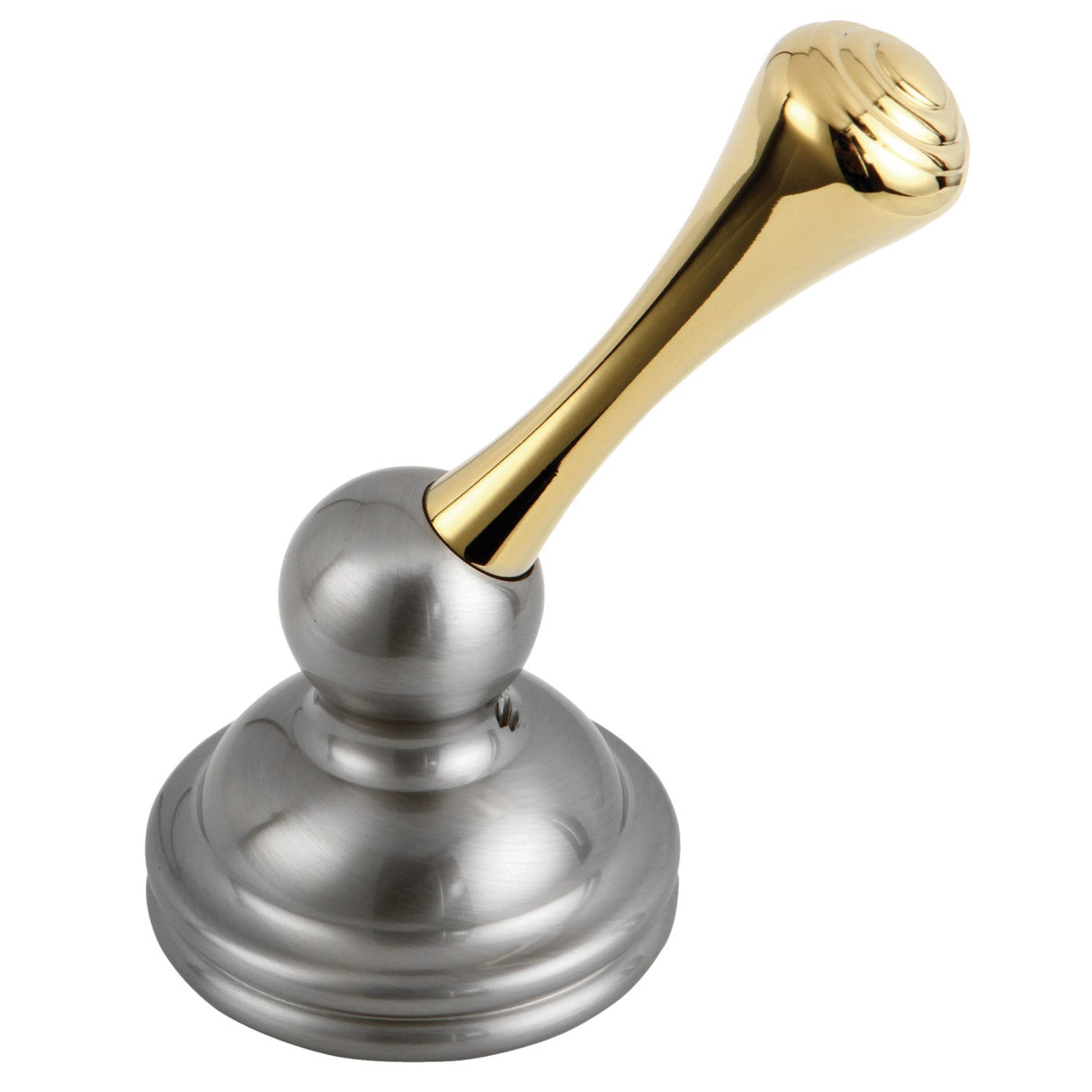 KBH3409BL Metal Lever Handle, Brushed Nickel/Polished Brass