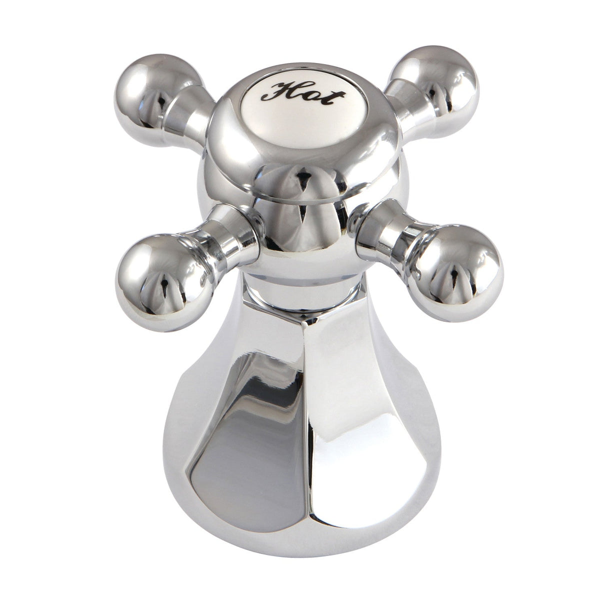 KBH4461BXH Hot Metal Cross Handle, Polished Chrome