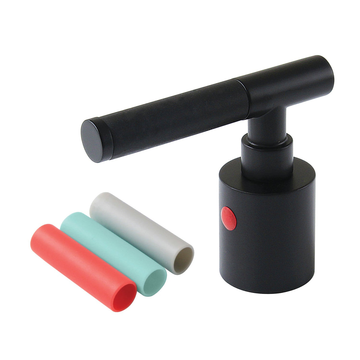 Kaiser KBH8660CKLH Hot Metal Lever Handle, Matte Black