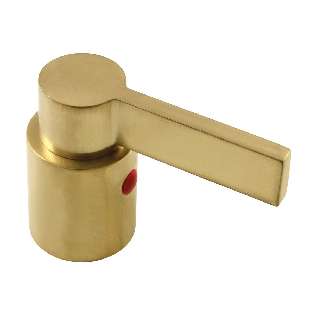 NuvoFusion KBH8667NDLH Hot Metal Lever Handle, Brushed Brass