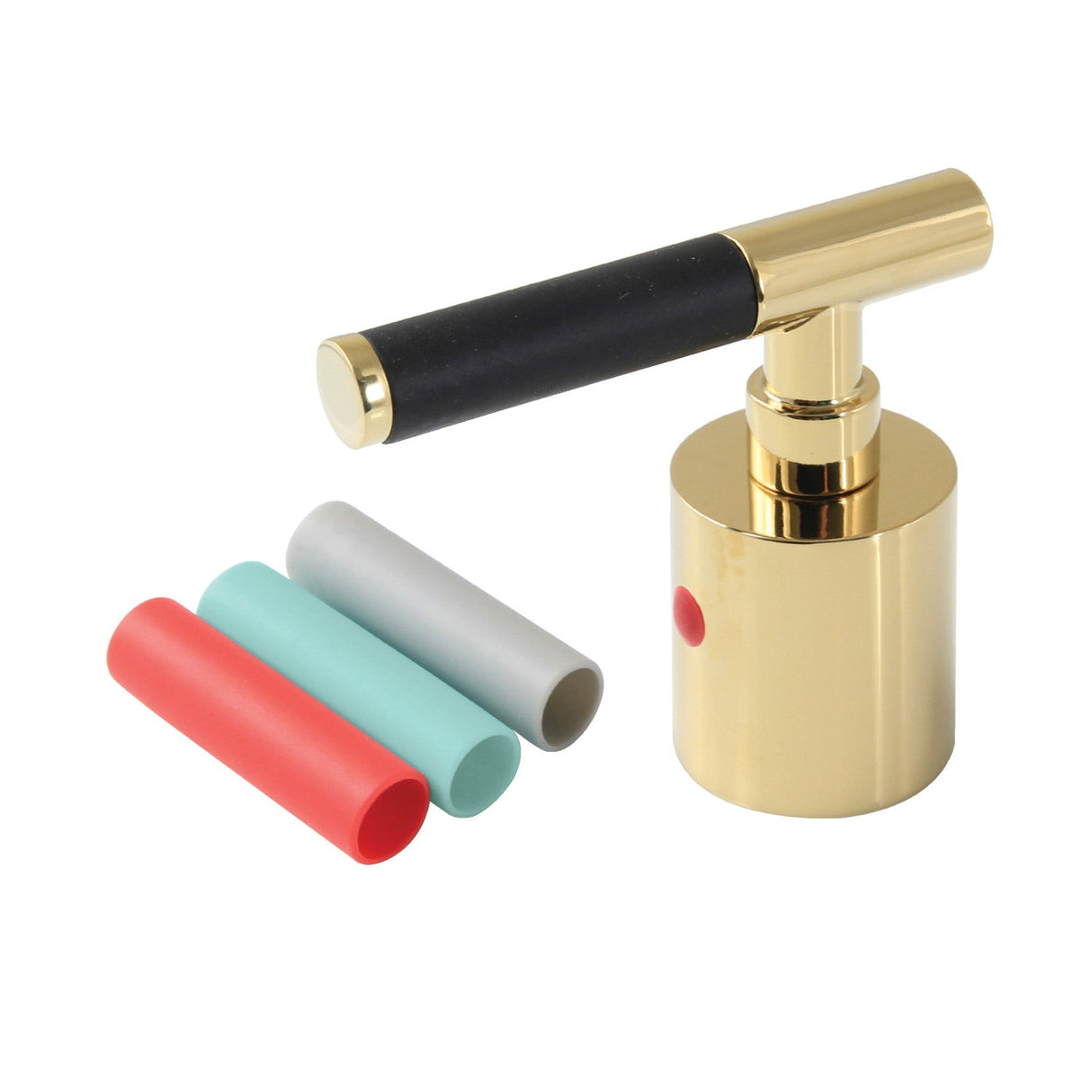 Kaiser KBH8962CKLH Hot Metal Lever Handle, Polished Brass