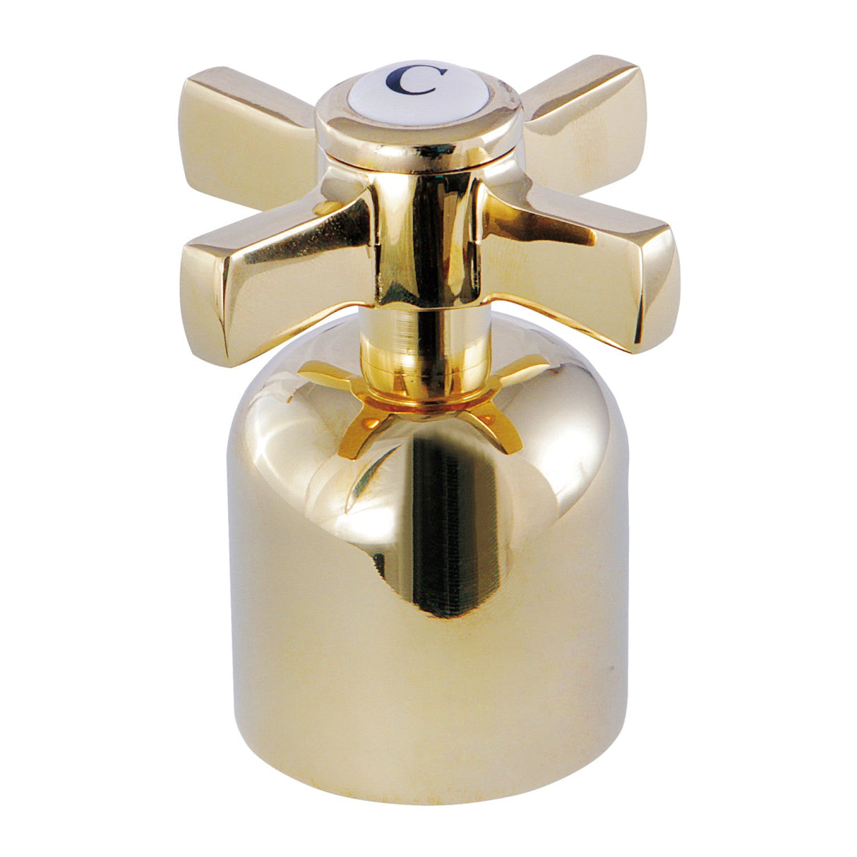 Millennium KBH8962ZXC Cold Metal Lever Handle, Polished Brass